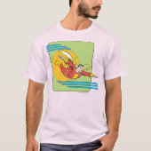 T-shirt SHAZAM Sort (Devant)