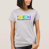 T-shirt SHE>Je vois qu'elle est autonome (Devant)