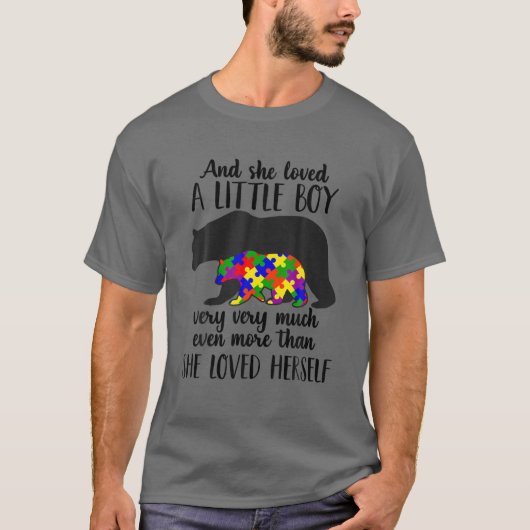 T-shirt She Loved A Littleboy (Devant)