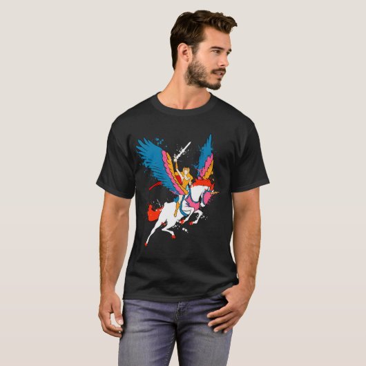 T-shirt She Ra boy retro (Devant entier)