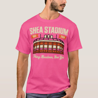 T-shirt Shea Stadium Flushing Meadows, NY Retro Baseball