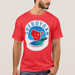 T-shirt Sheboygan Le Malibu de la Circulaire du Midwest