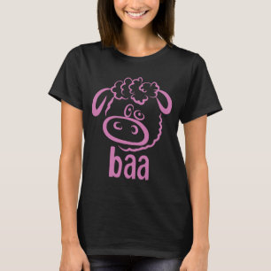 T-shirt Sheep Baa une série avec Cow Moo, Duck Quack &