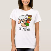 T-shirt Sheep Kebab Funny Shish Kebab Pun (Devant)