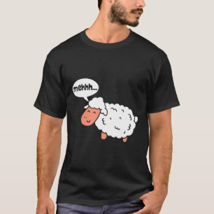 T-shirt Sheep Mehh Amoureux des animaux Agriculteur Funny 