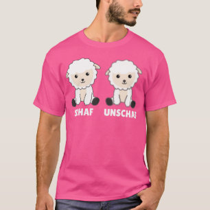 T-shirt Sheep Unschaf Word Game Pour Photographes Sheep