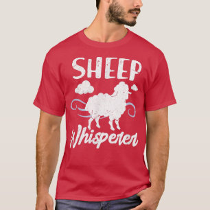T-shirt Sheep Whisperer Farmer Sheep Owner Farm Animal Dis