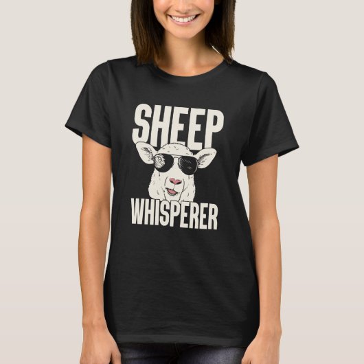 T-shirt Sheep Whisperer Sheep Farmer Rancher Sheep 2 (Devant)