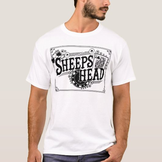 T-shirt Sheepshead B&W (Devant)