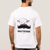 T-shirt Sheepystache (Dos)