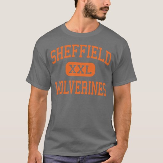 T-shirt Sheffield - Wolverines - secteur - Sheffield (Devant)