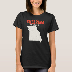 T-shirt Shelbina Missouri USA State America Travel Missour