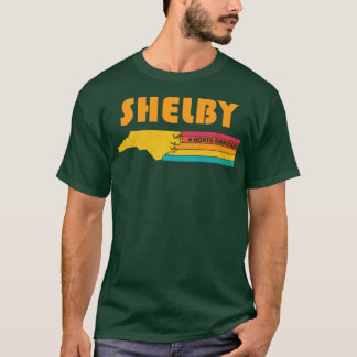 T-shirt Shelby North olina Vintage Souvenir désorganisé