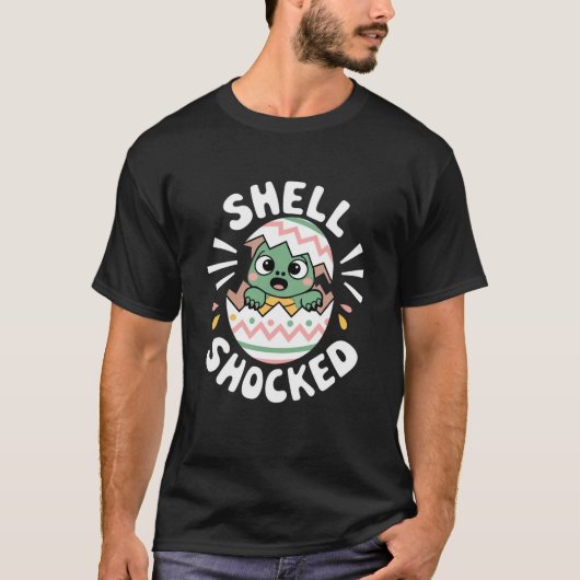 T-shirt Shell choquée (Devant)