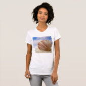 T-shirt Shell étayé dans le sable (Devant entier)