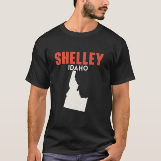 T-shirt Shelley Idaho USA State America Travel Idahoan