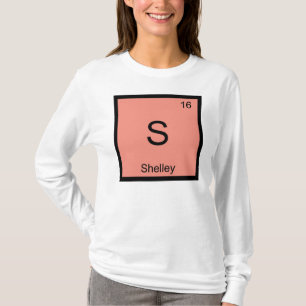 T-shirt Shelley Nom Chimie Élément Tableau Périodique