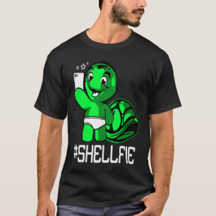 T-shirt Shellfie de tortue marine