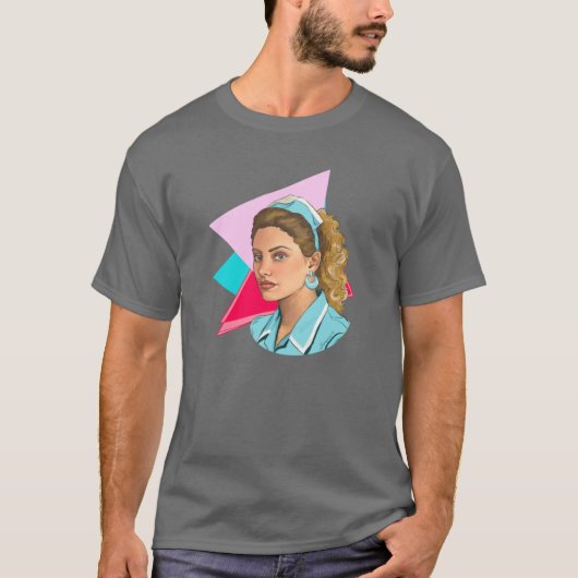 T-shirt Shelly dans la fille du diner (Devant)