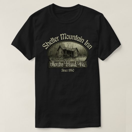 T-shirt Shelter Mountain Inn 1980 (Design devant)
