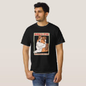 T-shirt Sheltie Coolest Dog | Shetland Sheepdog (Devant entier)
