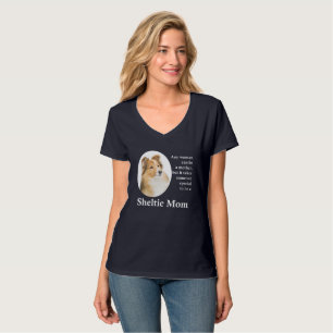 T-shirt Sheltie Maman