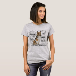 T-shirt Sheltie Traits
