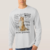 T-shirt Sheltie Traits (Devant)