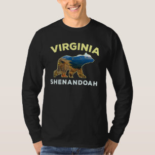 T-shirt Shenandoah Us National Park Virginia Bear