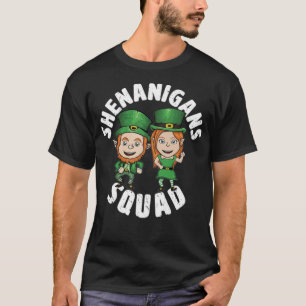 T-shirt Shenanigan Squad Jour de la Saint Patrick amusant