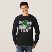 T-shirt Shenanigan Squad St Patrick's Day Shamrock Kids Me (Devant entier)
