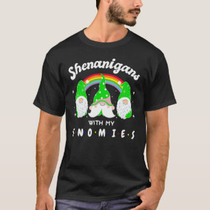 T-shirt Shenanigans avec mes filles Gnome de la Saint Patr