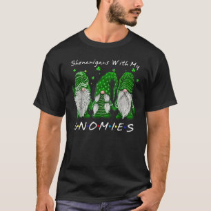 T-shirt Shenanigans avec mes filles Gnome de la Saint Patr