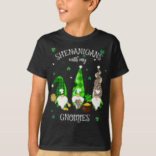 T-shirt Shenanigans avec mes filles Gnome de la Saint Patr