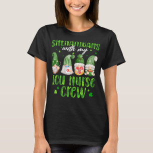 T-shirt Shenanigans Avec Mon Infirmière Icu Gnomies Mignon