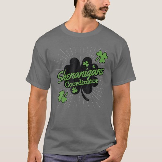 T-shirt Shenanigans coordinateur Funny St Patrick's Day Te (Devant)