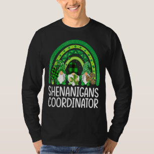 T-shirt Shenanigans coordinateur Gnomies Patricks Day Gnom