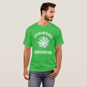 T-shirt Shenanigans coordinateur St Patrick's Day Irish Te (Devant entier)