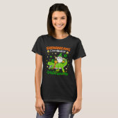 T-shirt Shenanigans Coordinator St Patrick's Day Dinosaur  (Devant entier)