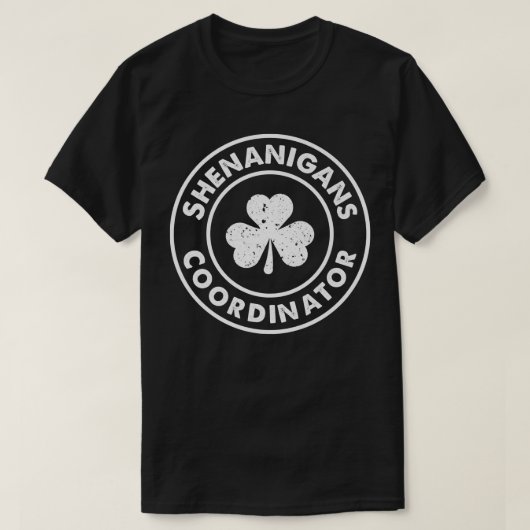 T-shirt Shenanigans Coordinator St Patrick's Day Teacher P (Design devant)