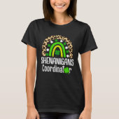T-shirt Shenanigans Coordinator Teachers St. Patricks Day  (Devant)
