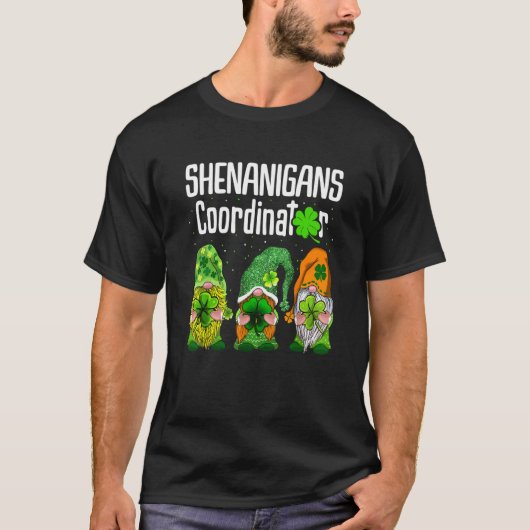 T-shirt Shenanigans Coordinator Teachers St Patricks Day G (Devant)
