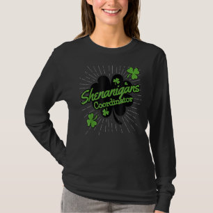 T-shirt Shenanigans Coordonnateur Funny Enseignant St Patr