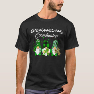 T-shirt Shenanigans Coordonnateur Jour de la Saint Patrick