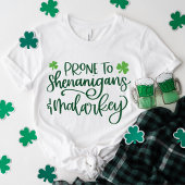 T-shirt Shenanigans et Malarkey | Fête de la Saint Patrick