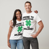 T-shirt Shenanigans et Malarkey | Fête de la Saint Patrick (Unisexe)
