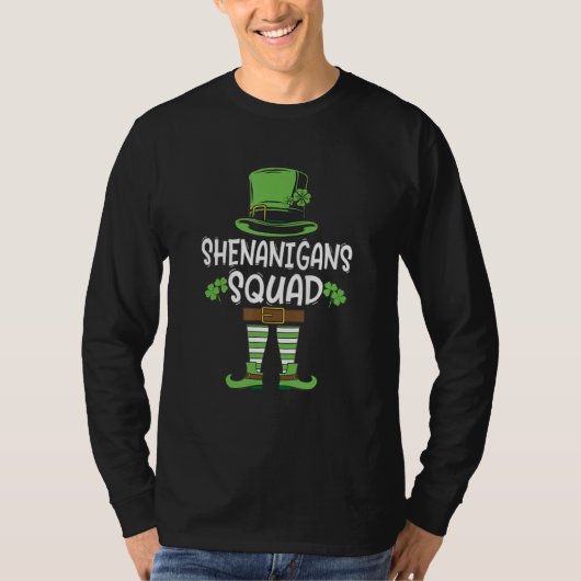 T-shirt Shenanigans Squad Cooll St Patrick's Day (Devant)