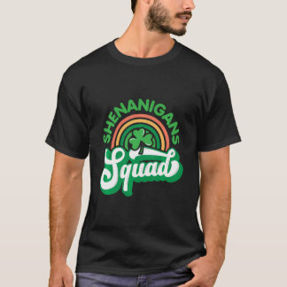 T-shirt Shenanigans Squad - Drôle Saint Patrick'S Day Drin