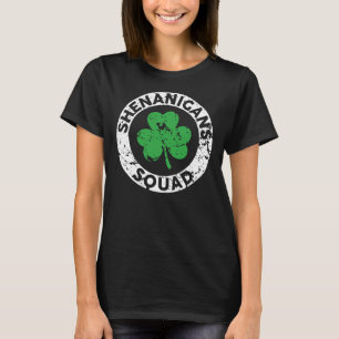 T-shirt Shenanigans Squad Drôle St. Patrick's Day Correspo