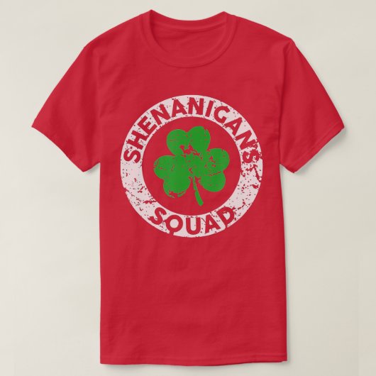 T-shirt Shenanigans Squad Funny St (Design devant)